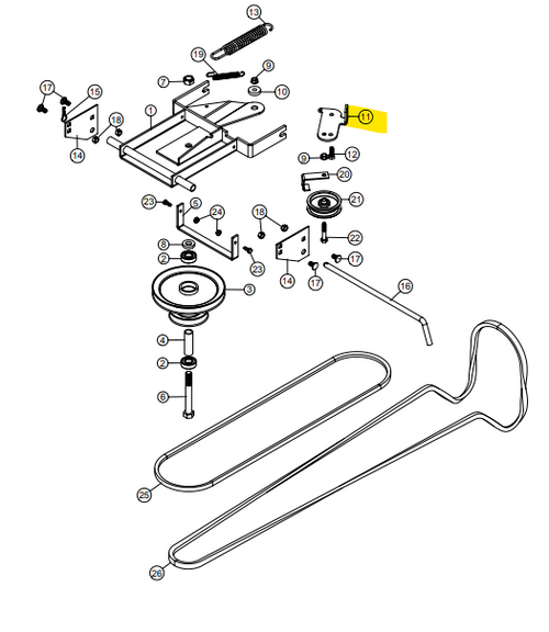 102750 } IDLER ARM