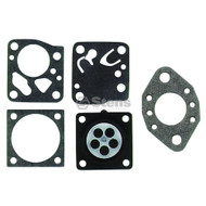 615-021 } Gasket and Diaphragm Kit / Tillotson DG-2HU