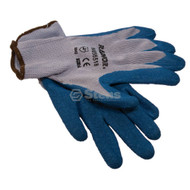 751-025 } Glove / Rubber Palm Coated String Knit
