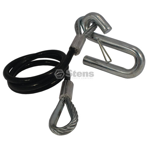 756-102 } Trailer Safety Cable / 36" Long With S Hook