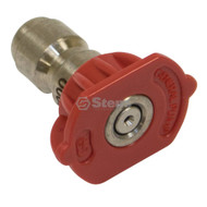 758-311 } 1/4" Quick Coupler Nozzle / 0 Degree, Size 5.0, Red