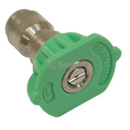 758-332 } 1/4" Quick Coupler Nozzle / 25 Degree, Size 5.5, Green