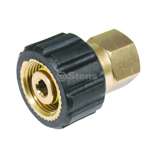 758-551 } Fixed Twist-Fast Coupler / Female 22mm x 3/8" Female