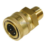 758-591 } Quick Coupler Socket / 3/8" Male Brass