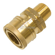 758-902 } Quick Coupler Socket / 3/8" Male Brass