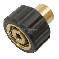 758-946 } Twist-Fast Coupler / 1/4" F Inlet;22mm x 1.5 F Out