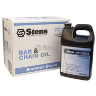 770-329 } Summer Bar and Chain Oil / By The Case, Four 1 gal. bottles