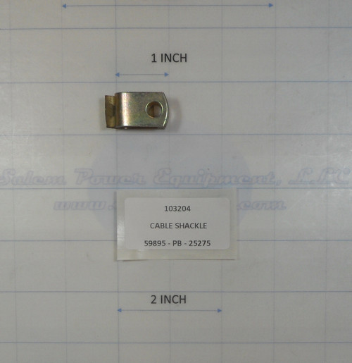 103204 } CABLE SHACKLE
