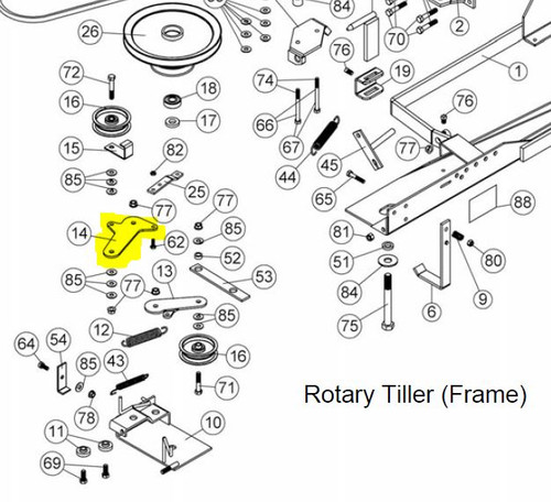 103443 } IDLER ARM