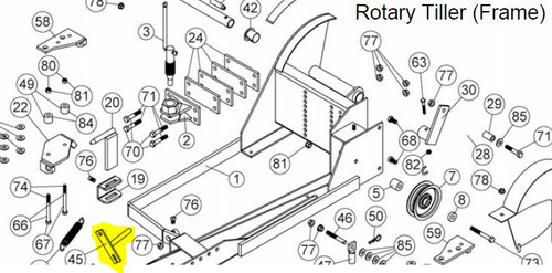 103457 } ADJUSTABLE TENSION ROD