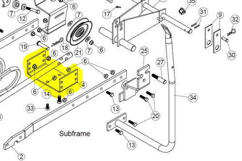 103646 } SUPPORT PLATE