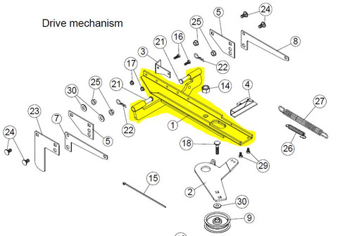 104343 } DRIVE FRAME