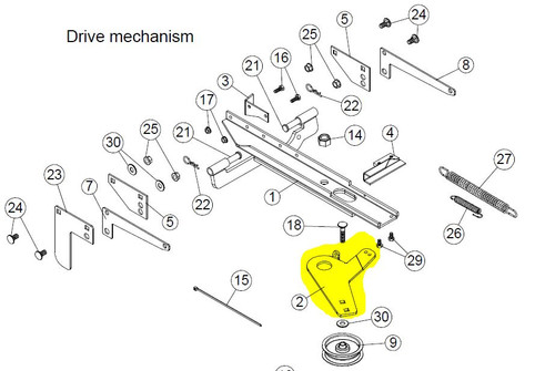 104347 } IDLER ARM