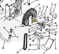 130-0969 } HUB-FAN DRIVE