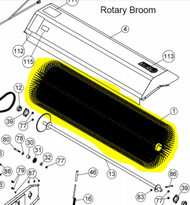 104459 } POLYPROPYLENE BRUSH OOX