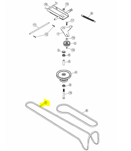 104521 } V-BELT