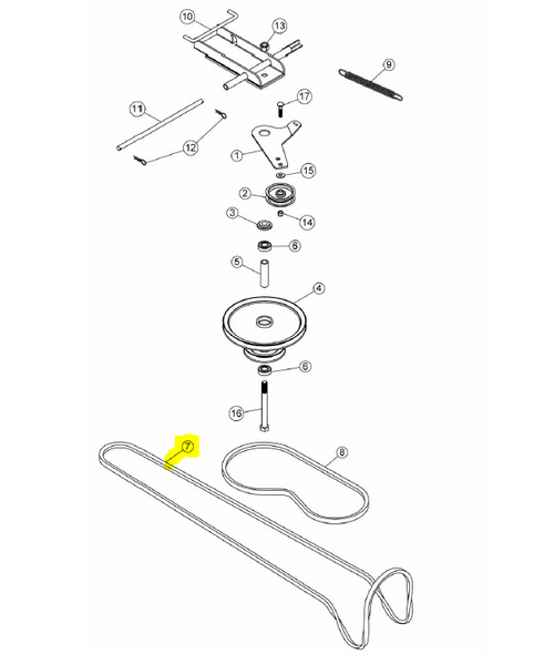 104522 } V-BELT