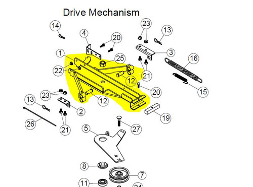 104553 } DRIVE FRAME