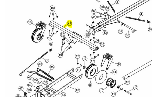 104636 } WHEEL SUPPORT