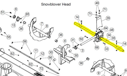 104720 } SHAFT 44"