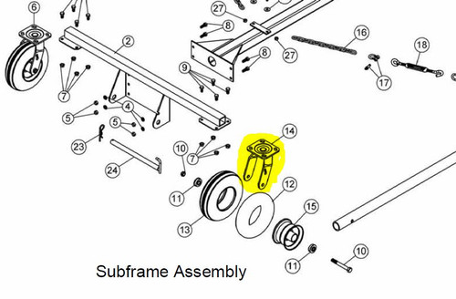 104777 } FORK ASSEMBLY