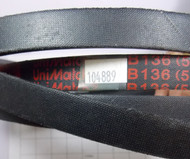 104889 } V-BELT