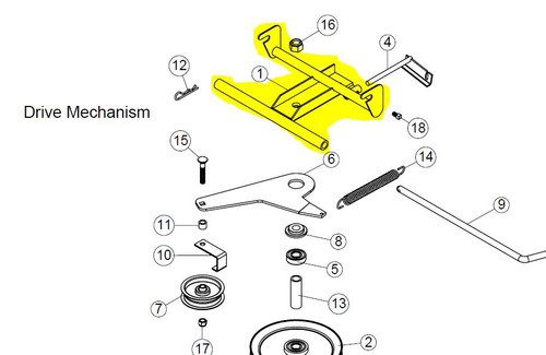 105197 } DRIVE FRAME