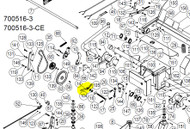 105327 } ADJUSTMENT HANDLE