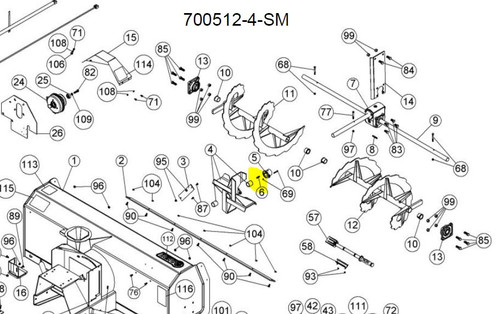 105399 } KEY 1/4 X 1/4 X 1 1/4