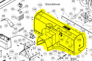 105473 } FRAME 66" XOX - Replaced