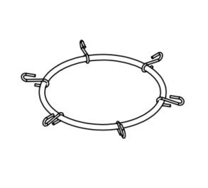 105673 } RUBBER ADAPTOR TIRE CHAIN