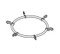 105673 } RUBBER ADAPTOR TIRE CHAIN