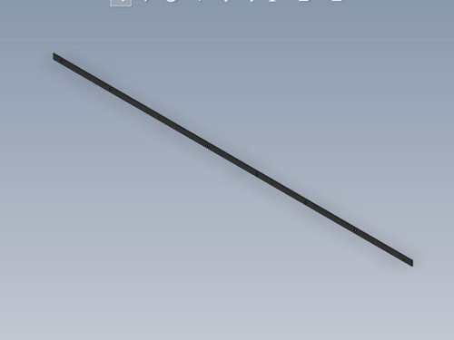 105734 } RETAINING STRIP 72"
