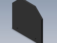 105735 } RUBBER FLAP 6"