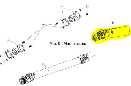 105769 } HALF DRIVELINE