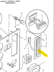 322-036002 } LAMP ASSY-12 LIGHT