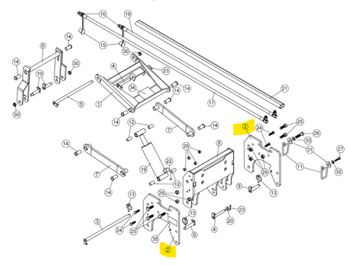 105854 } SUPPORT PLATE