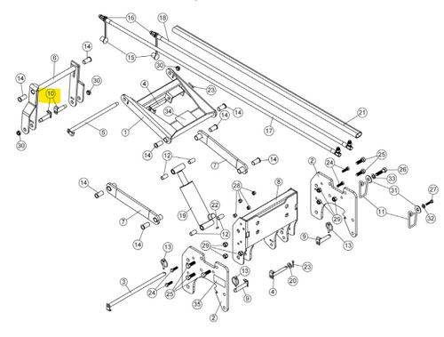 105862 } PIVOT PIN