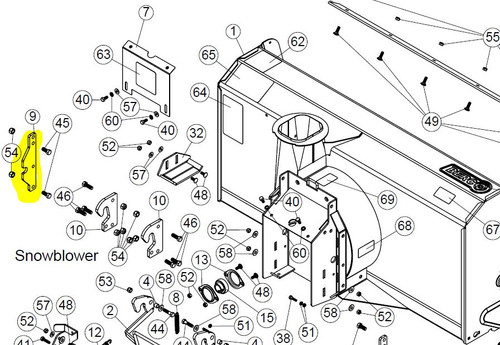 105883 } LATCH BRACKET