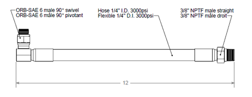 105911 } HYDRAULIC HOSE
