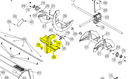 105926 } FAN WITH BUSHING