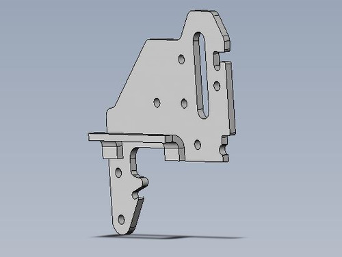 105954 } SUPPORT PLATE LEFT