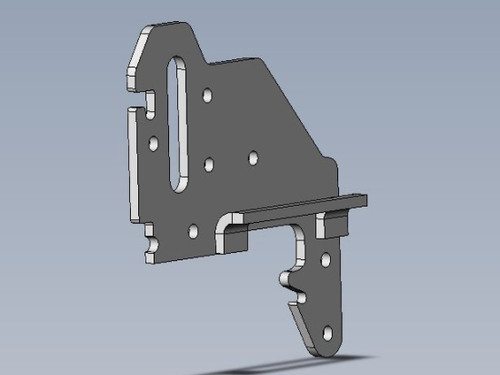 105955 } SUPPORT PLATE RIGHT