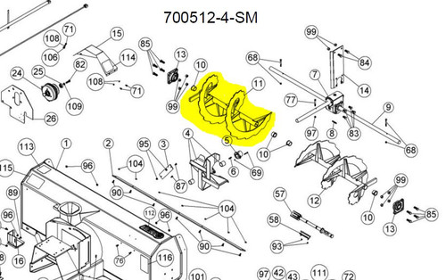 106330 } AUGER 66" LEFT