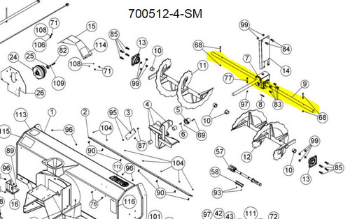 106339 } SHAFT 66"