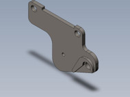 106395 } LEFT HITCH BRACKET