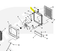 130-3552 } RADIATOR