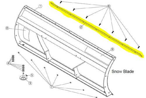 106467 } CUTTING EDGE 62"