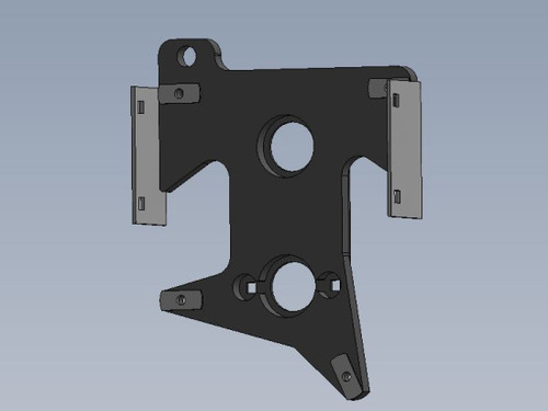 107057 } REAR SUPPORT PLATE