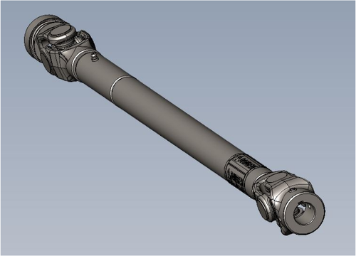 107372 } TELESCOPIC DRIVELINE W/ S